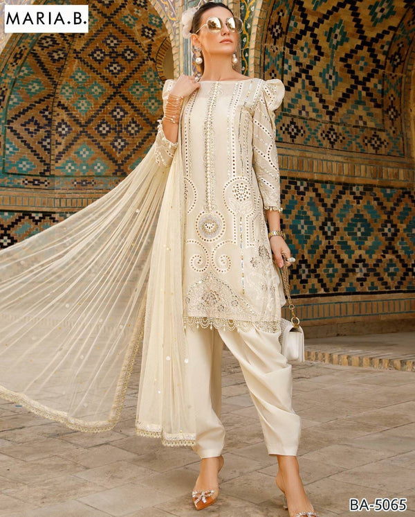 MARIA B EMBROIDERY BANADORA LAWN 3pc